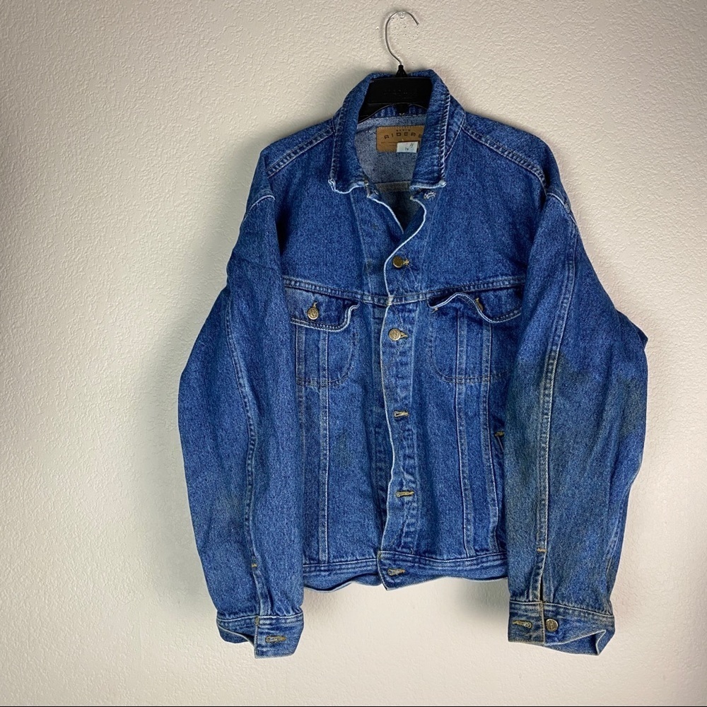 Vintage Riders Denim Jeans Jacket Size XL